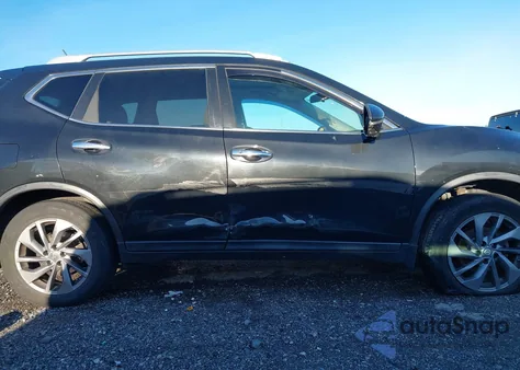 2016 Nissan Rogue Sl from USA, damaged, VIN 5N1AT2MVXGC754170